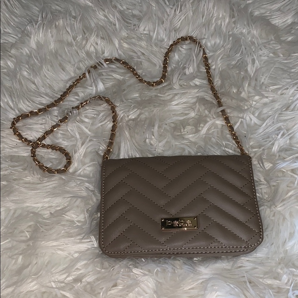 BEBE TAN SOPHIA CROSSBODY